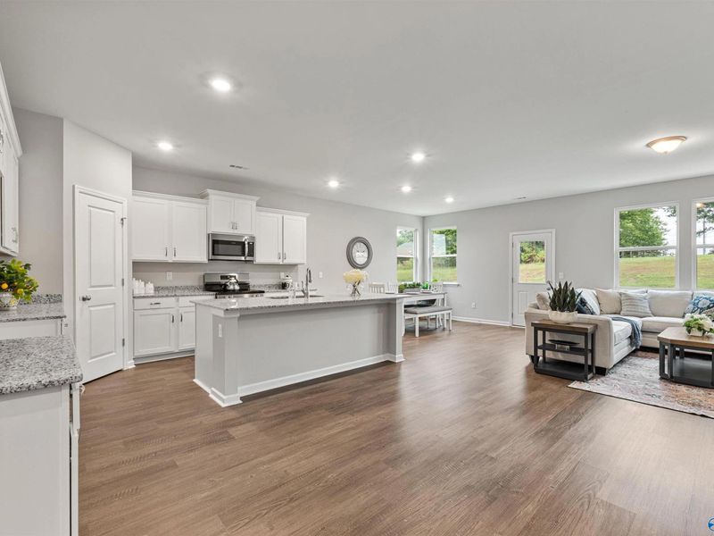 Furnished interior view inside a new home in Bailey Park, Fayetteville (Image 12).