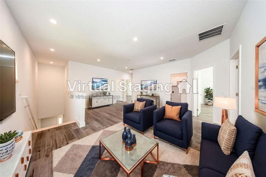 Furnished interior view inside a new home in , Deltona (Image 35).