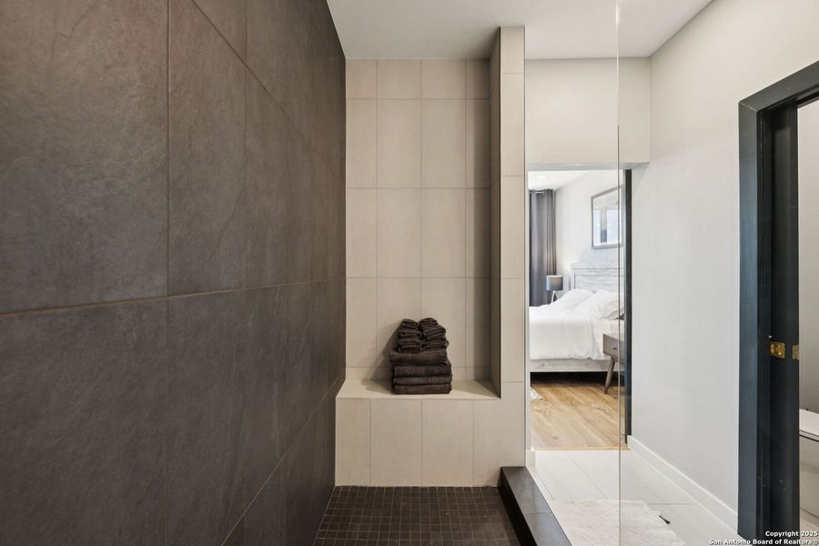 Furnished interior view inside a new home in , San Antonio (Image 13).