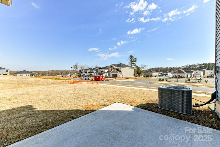 Exterior details and patio area of a home in Shepherds Landing, Mooresville (Image 3).