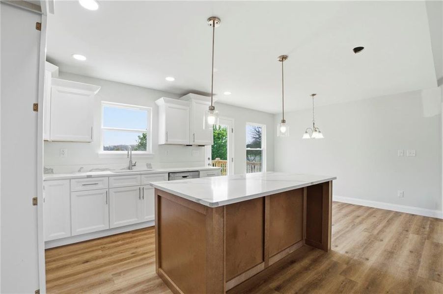 Furnished interior view inside a new home in , Eton (Image 5).