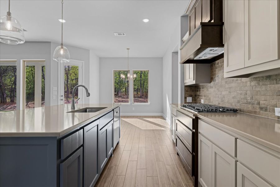 Furnished interior view inside a new home in Spring Valley Ranch, Paradise (Image 9).