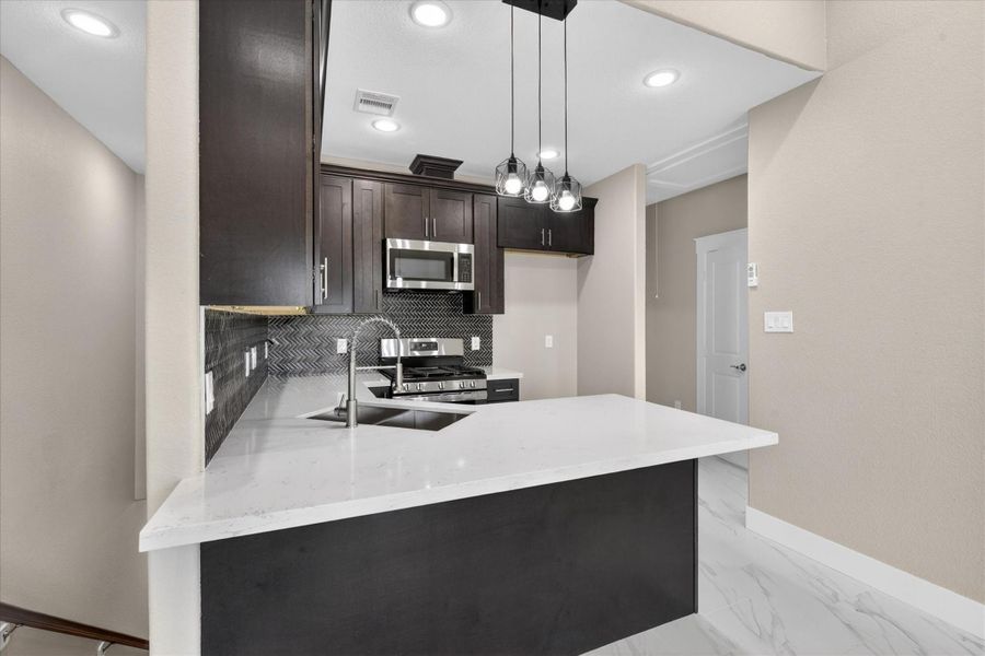 Furnished interior view inside a new home in , Houston (Image 5).