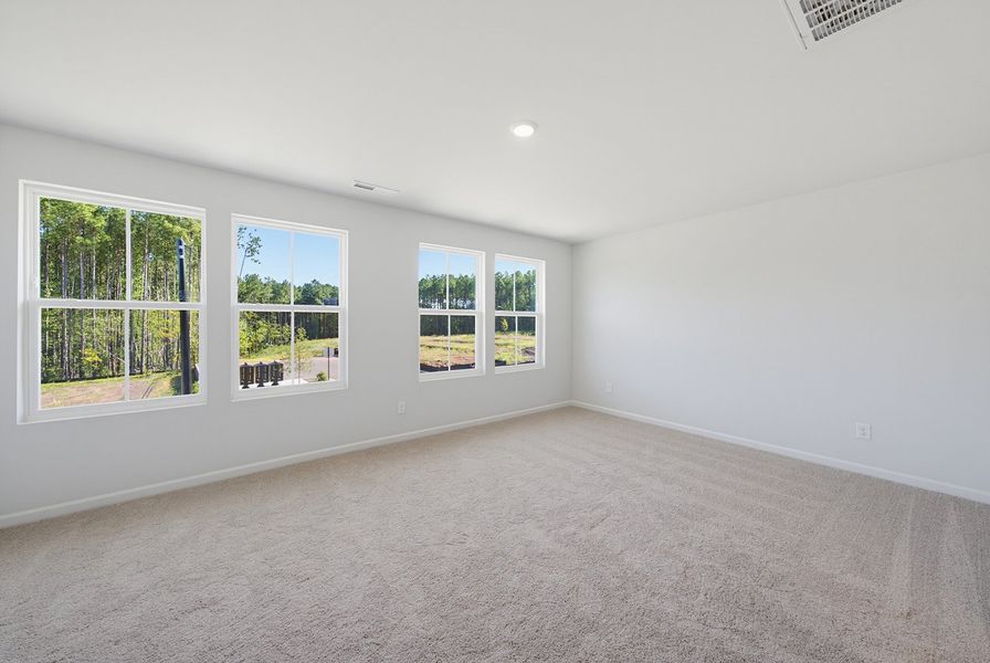 Spacious, unfurnished interior of a new home in Sweetbrier, Durham (Image 19).