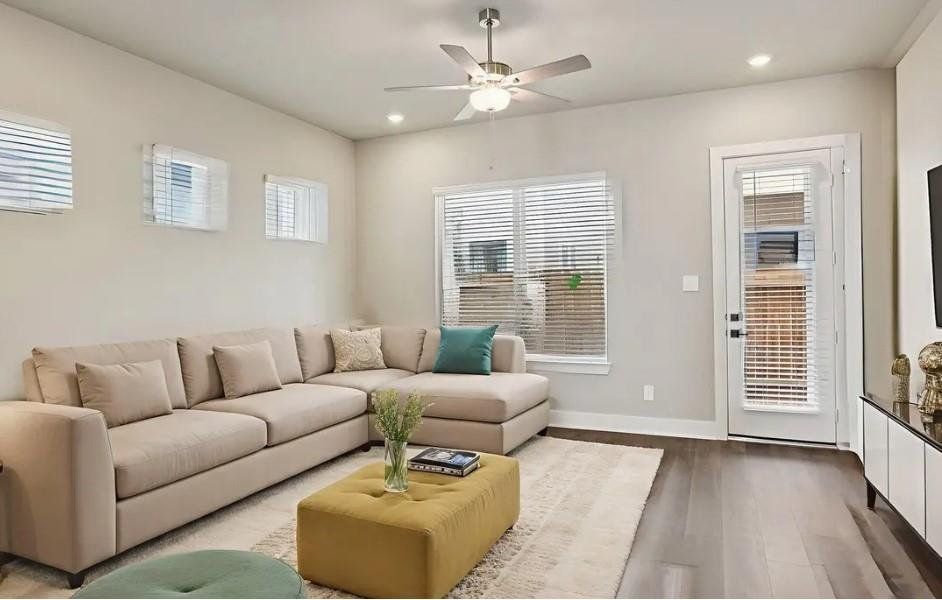 Photo is not of the actual home, but is an inspirational photo of builder’s model home and may depict options, furnishings, and/or decorator features that are not included