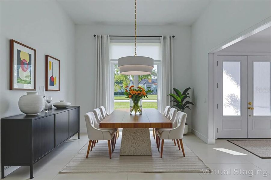 Furnished interior view inside a new home in , Ormond Beach (Image 30).