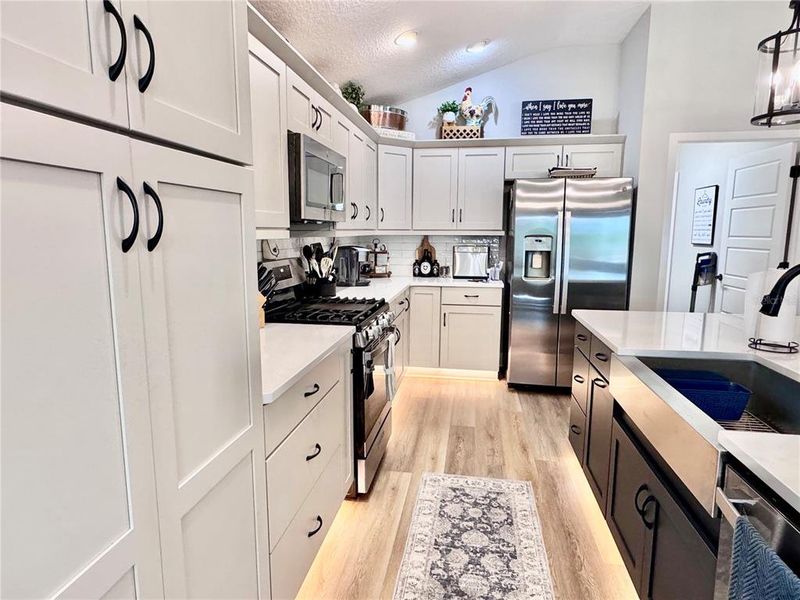 Furnished interior view inside a new home in , The Villages (Image 29).