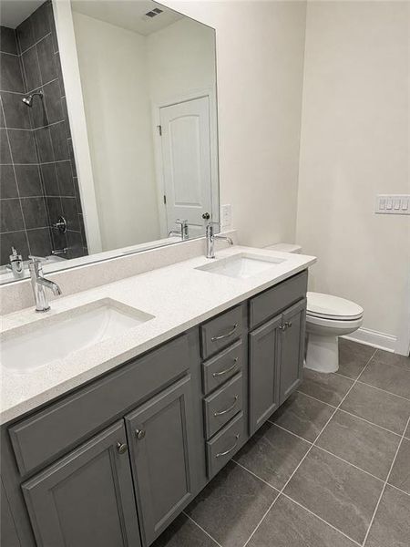 Furnished interior view inside a new home in , Powder Springs (Image 9). Furnished interior view inside a new home in , Powder Springs (Image 9).
