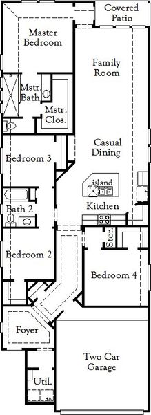 2D floor plan layout for the Hockley by Coventry Homes in Heartland, Heartland, TX (Image 3). 2D floor plan layout for the Hockley by Coventry Homes in Heartland, Heartland, TX (Image 3).