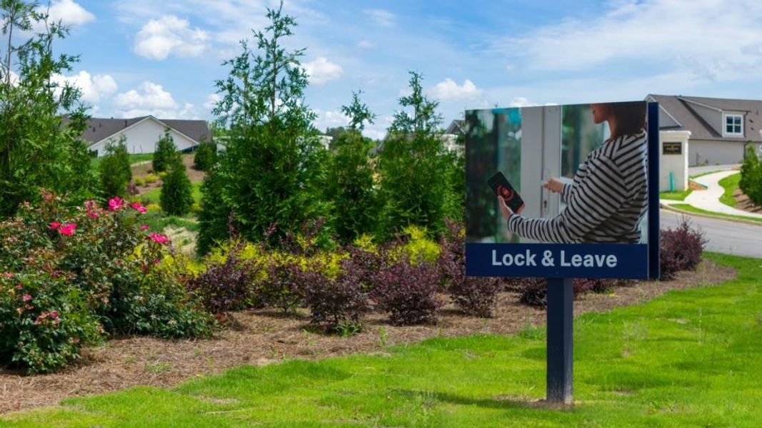 Front exterior of a new home in Hamptons at Riverwood North, Dallas, GA, highlighting curb appeal (Image 25).