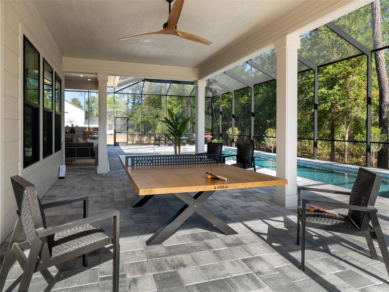 Exterior details and patio area of a home in Laureate Village, Newberry (Image 28). Exterior details and patio area of a home in Laureate Village, Newberry (Image 28).