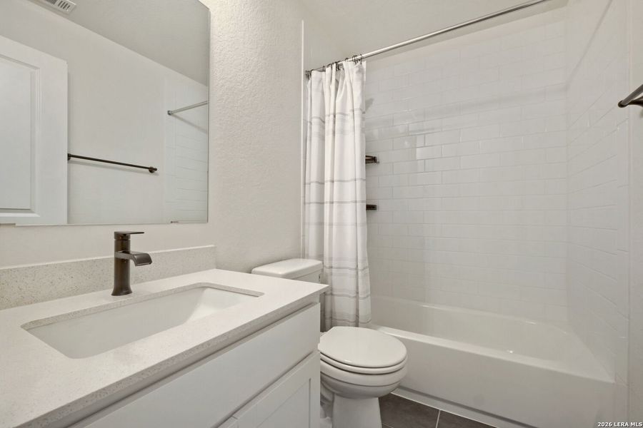 Furnished interior view inside a new home in Davis Ranch 50', San Antonio (Image 33).