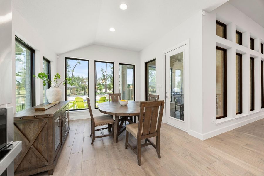 Furnished interior view inside a new home in The Highlands, Porter (Image 6).