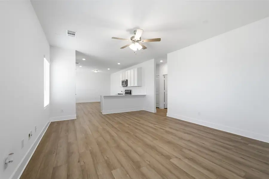 Representative unfurnished interior of a home built from the Hazel by CastleRock Communities in Katzer Ranch, Converse (Image 13).