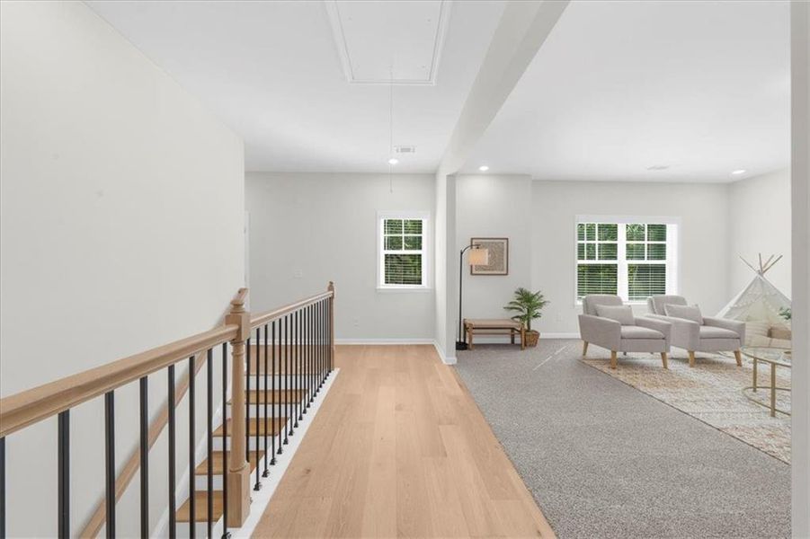 Spacious, unfurnished interior of a new home in River Rock, Ball Ground (Image 22).