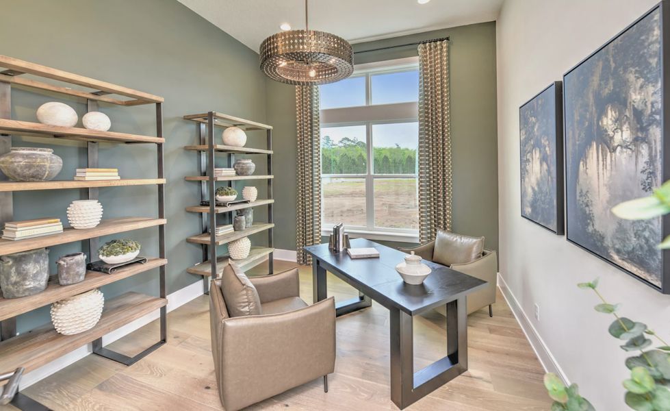 Furnished interior view inside a new home in EverRange, Jacksonville (Image 37).
