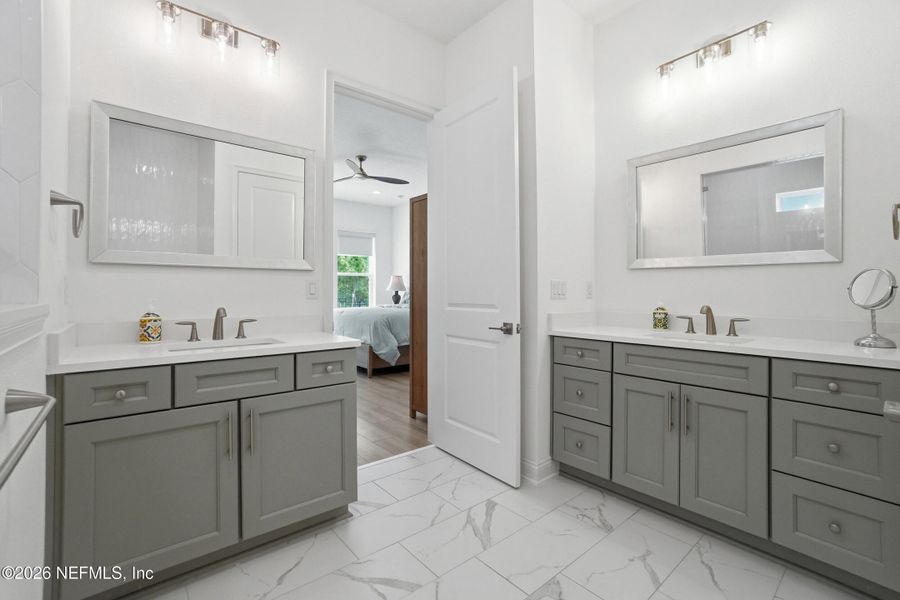 Furnished interior view inside a new home in Tamaya, Jacksonville (Image 31).