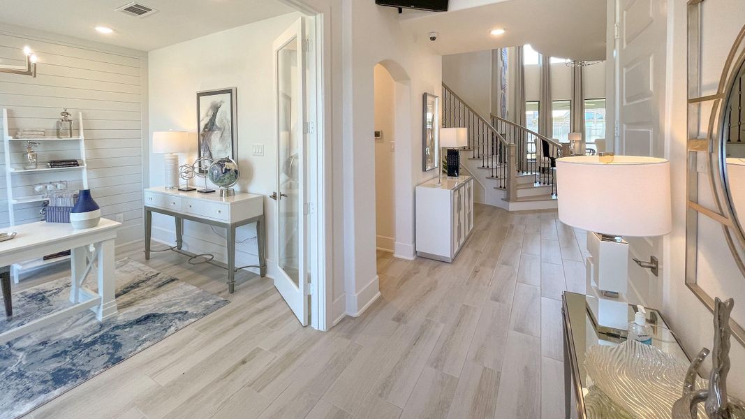 Furnished interior view inside a new home in Jordan Ranch, Katy (Image 6).