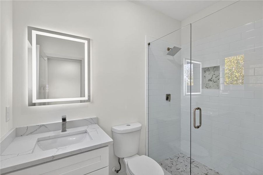 Furnished interior view inside a new home in , Douglasville (Image 16).