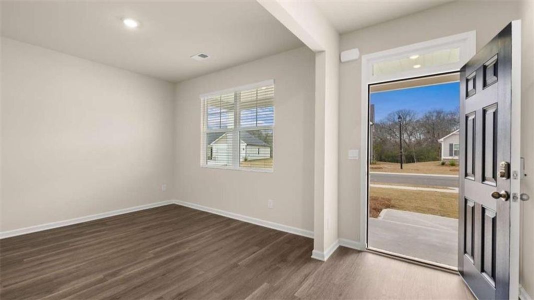 Spacious, unfurnished interior of a new home in The Preserve at Agricultural Village, Perry (Image 20).
