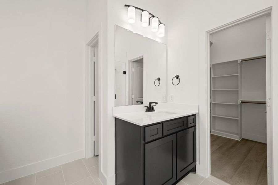 Furnished interior view inside a new home in High Country, Burleson (Image 18).