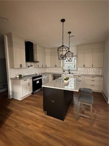 Furnished interior view inside a new home in , Covington (Image 5). Furnished interior view inside a new home in , Covington (Image 5).