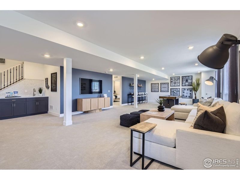 Furnished interior view inside a new home in Farmstead, Berthoud (Image 30).