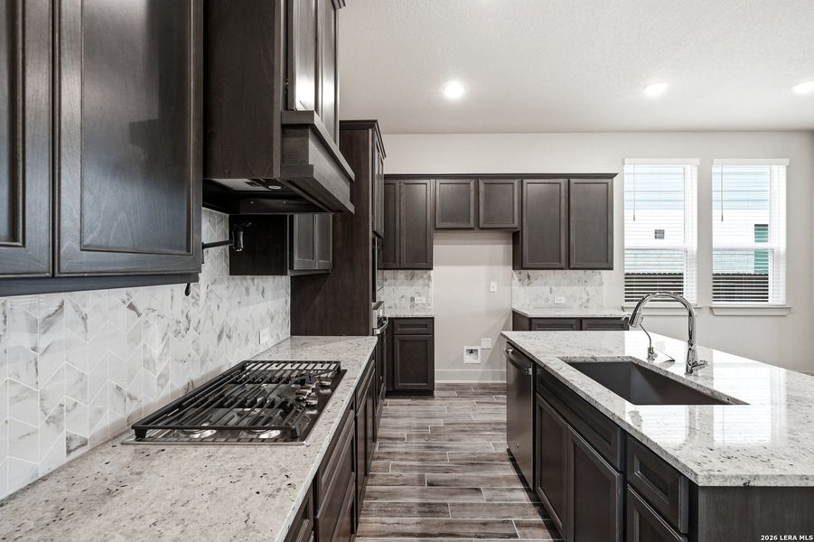 Furnished interior view inside a new home in Stillwater Ranch, San Antonio (Image 8).