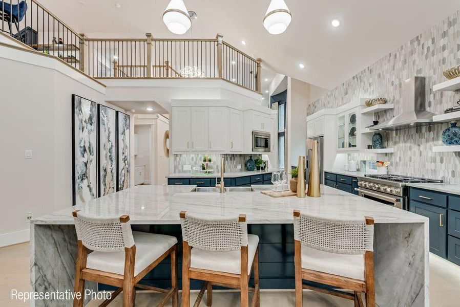 Furnished interior view inside a new home in Providence Cove, McKinney (Image 15). Furnished interior view inside a new home in Providence Cove, McKinney (Image 15).