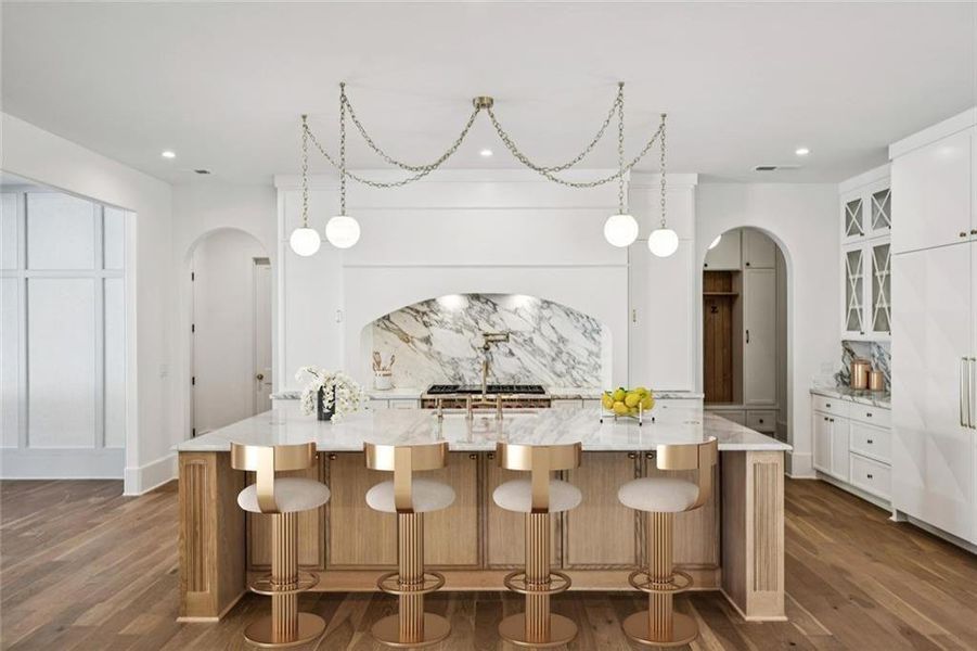 Furnished interior view inside a new home in , Brookhaven (Image 10).