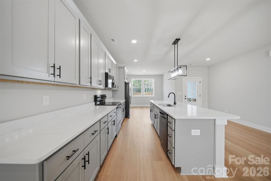 Furnished interior view inside a new home in , Morganton (Image 9).