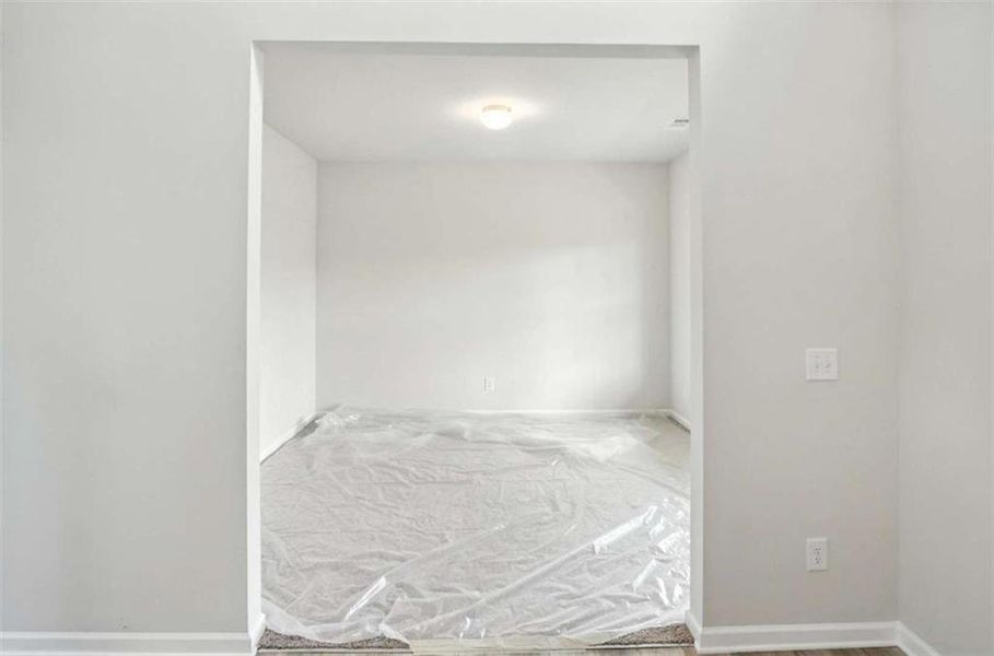 Furnished interior view inside a new home in Creekside Landing, Dallas (Image 11).