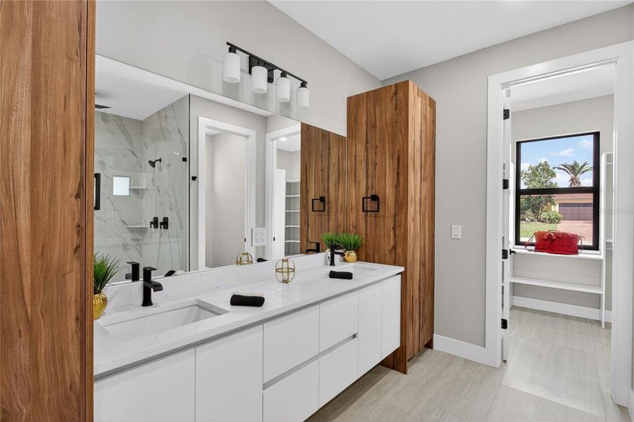 Furnished interior view inside a new home in , Cape Coral (Image 7).