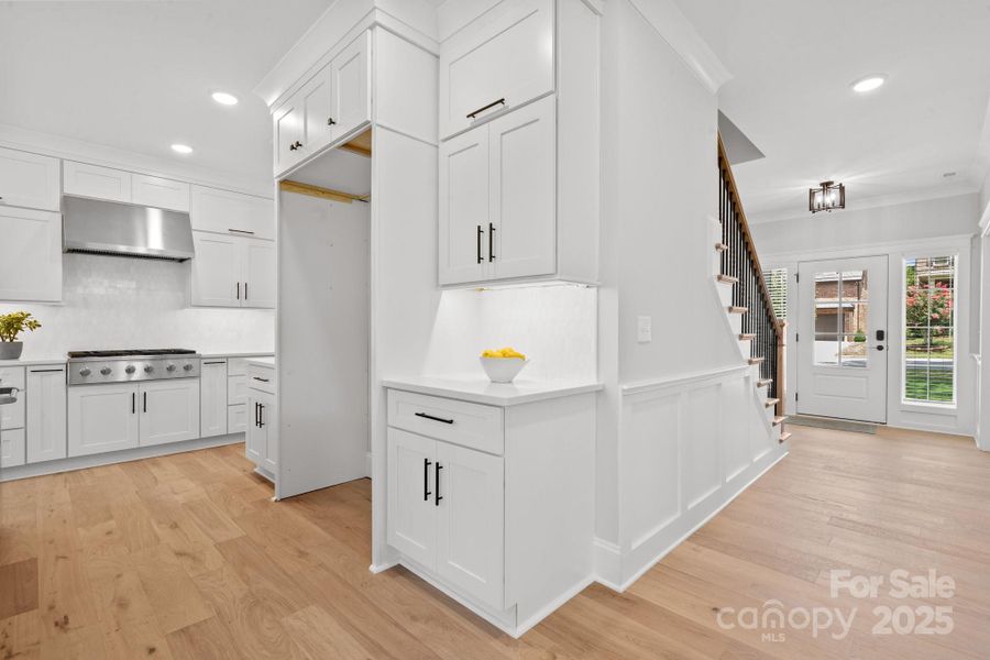 Furnished interior view inside a new home in , Charlotte (Image 9).