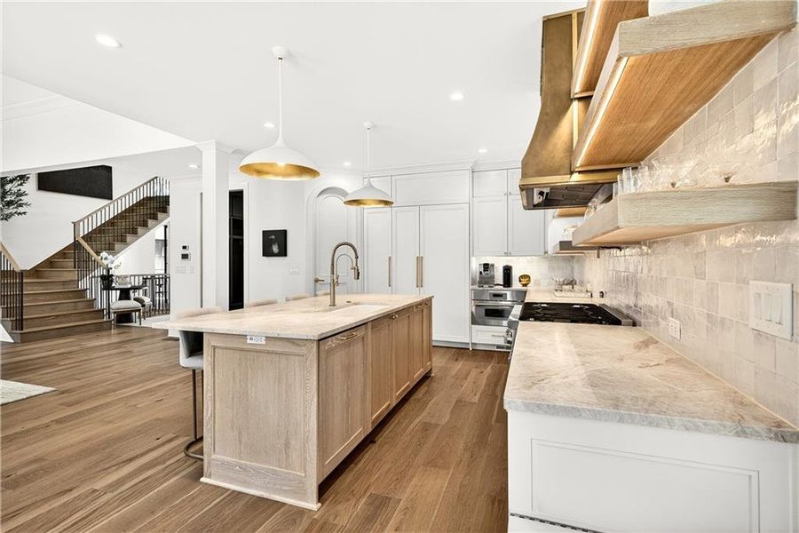 Furnished interior view inside a new home in , Atlanta (Image 28).