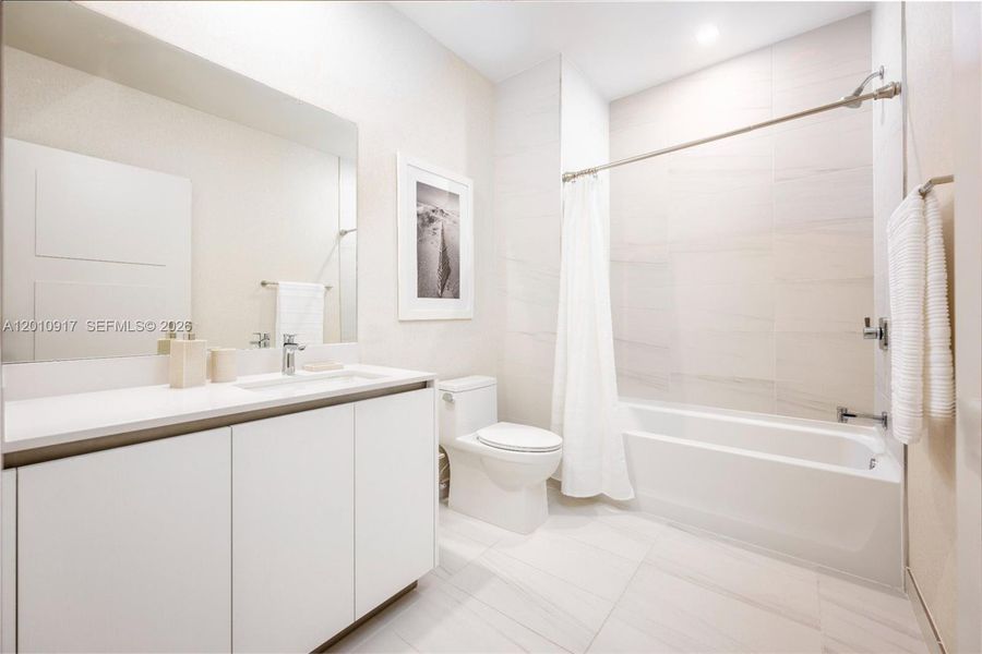 Furnished interior view inside a new home in Casamar, Pompano Beach (Image 26).