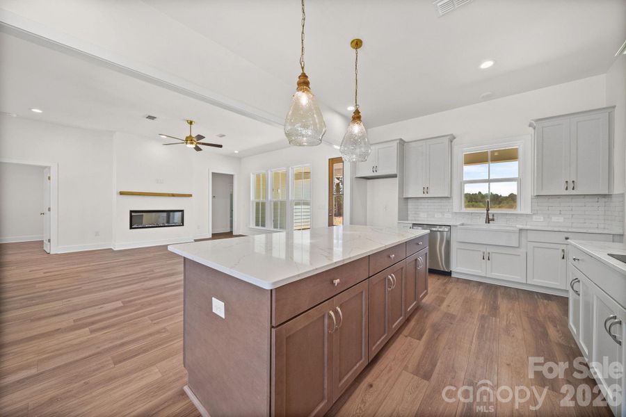 Furnished interior view inside a new home in , Monroe (Image 3).