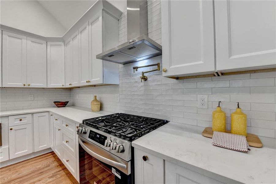 Close-up of interior finishes inside a home in , Atlanta (Image 19).