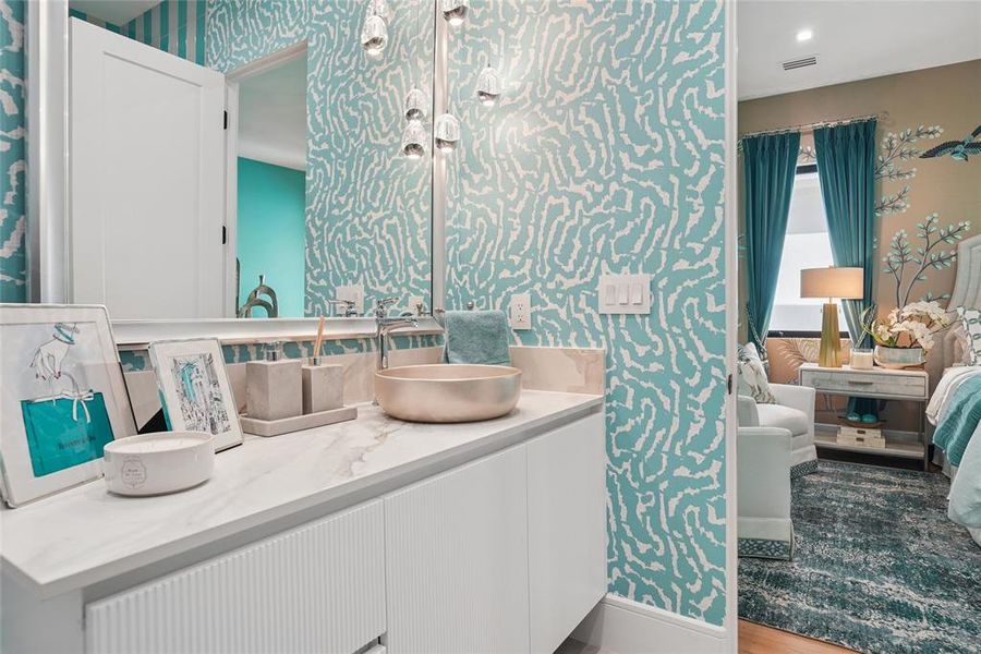 Furnished interior view inside a new home in , Southlake (Image 24).