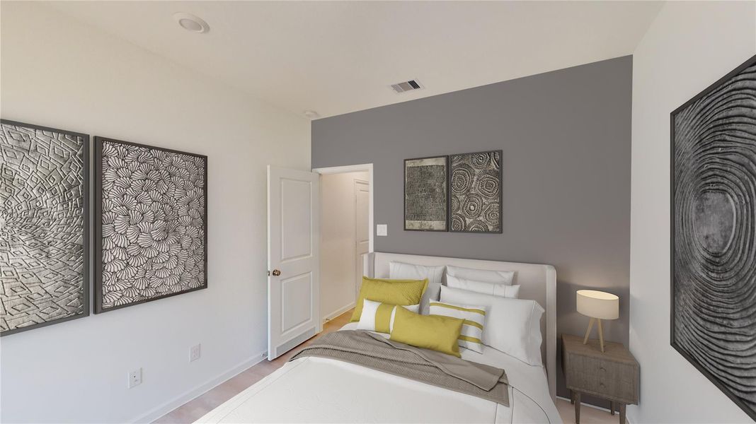 Furnished interior view inside a new home in Monarch Landing, Needville (Image 14).