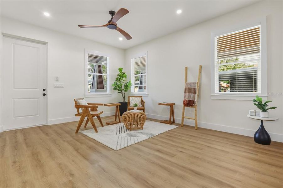 Furnished interior view inside a new home in , Tampa (Image 7).