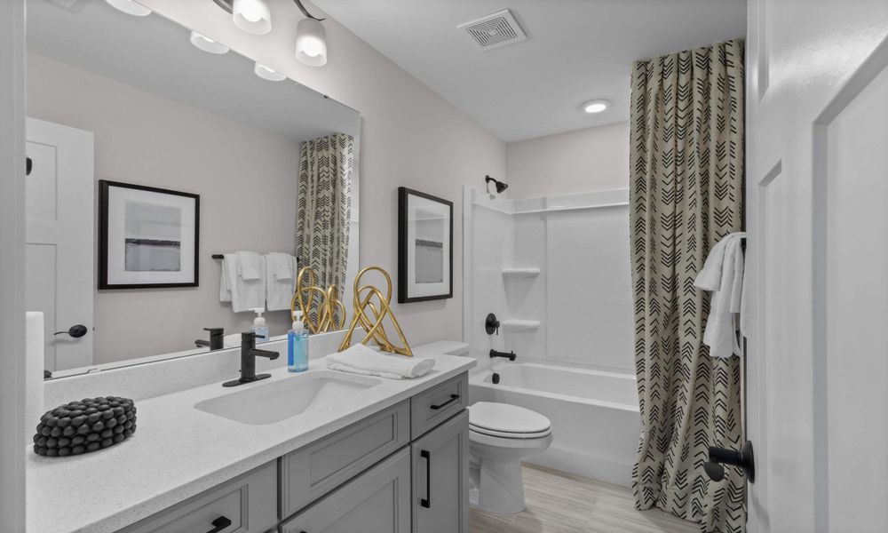 Representative furnished interior of a home built from the The Sand Dollar by Chesapeake Homes in Bridgewater - Shorehaven Village, Little River (Image 32). Representative furnished interior of a home built from the The Sand Dollar by Chesapeake Homes in Bridgewater - Shorehaven Village, Little River (Image 32).