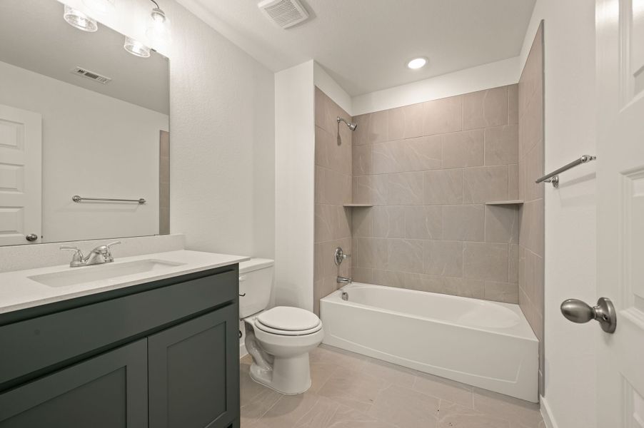 Furnished interior view inside a new home in Gatlin Ranch, Springtown (Image 15).