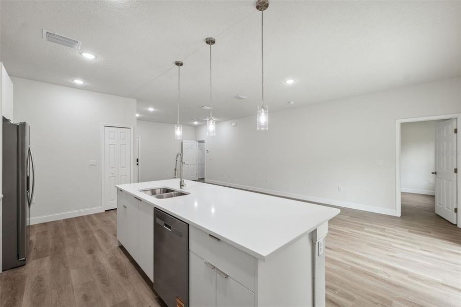Furnished interior view inside a new home in , Citrus Springs (Image 13).