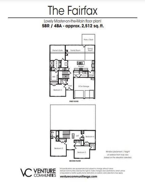 2D floor plan layout of this home in , Canton, GA (Image 4).