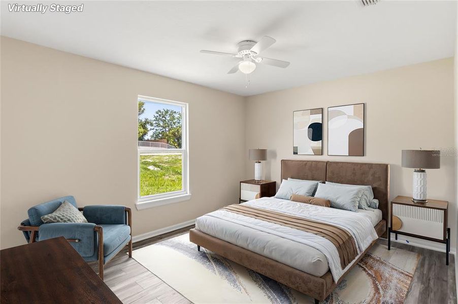 Furnished interior view inside a new home in , Deltona (Image 11).