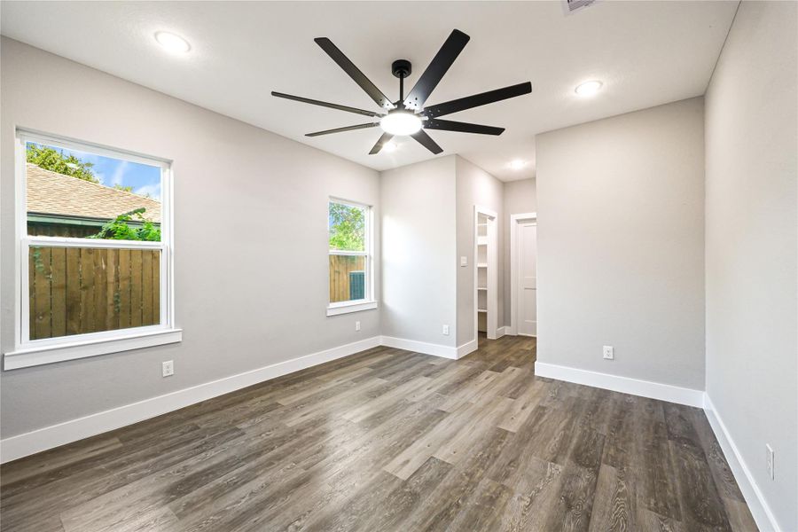 another view of the master bedroom downstair