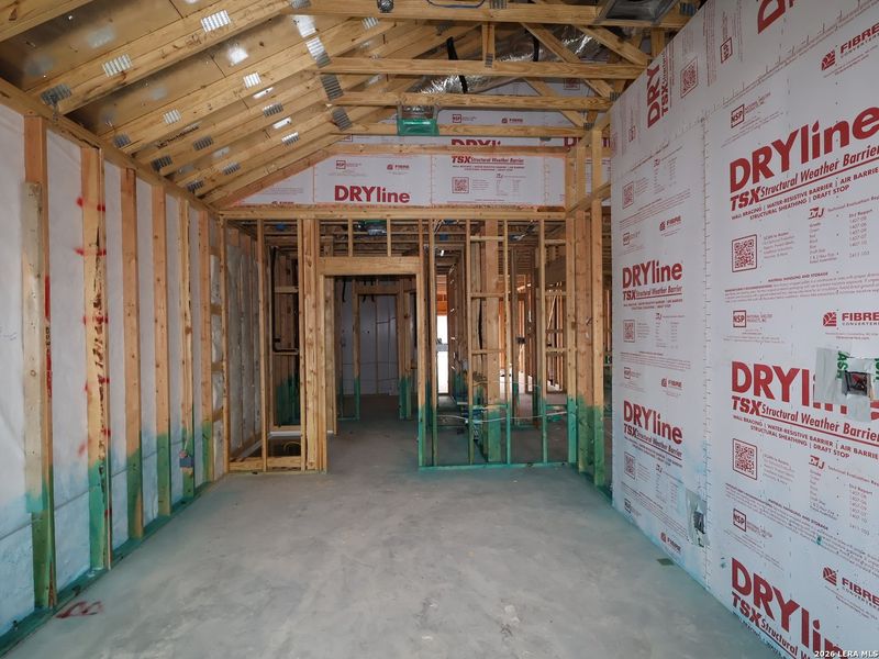 In-progress construction of a new home in Paloma Park, Converse, TX (Image 45).