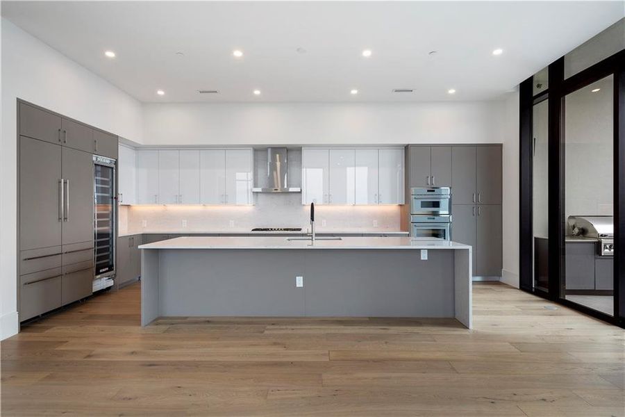 Furnished interior view inside a new home in The Dillon Buckhead, Atlanta (Image 18).