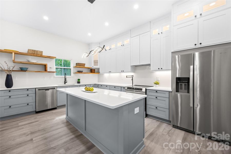 Furnished interior view inside a new home in , Bessemer City (Image 11).